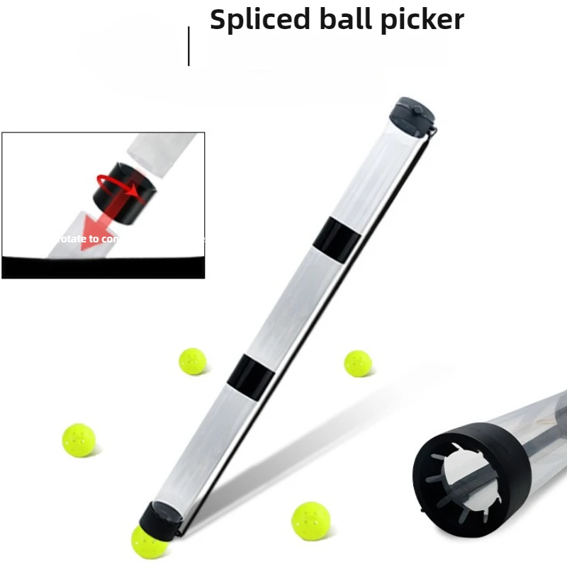 Splicing Tennis Pick Up Bucket Large Capacity Tennis Picking Basket Lightweight Ball Picking Device Portable Sports Accessory