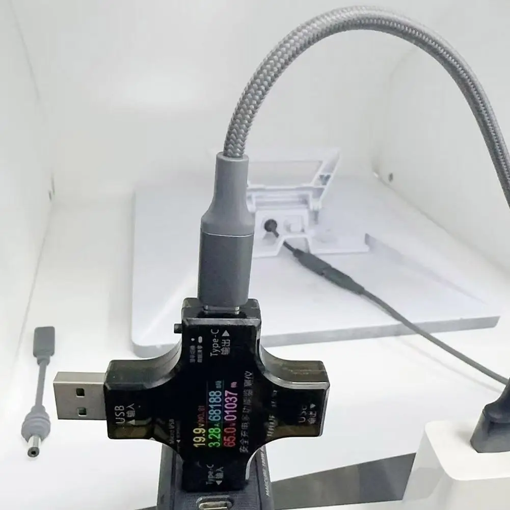 For Starlink Mini USB C Female To DC Power Adapter Cable 0.12m Waterproof Converter