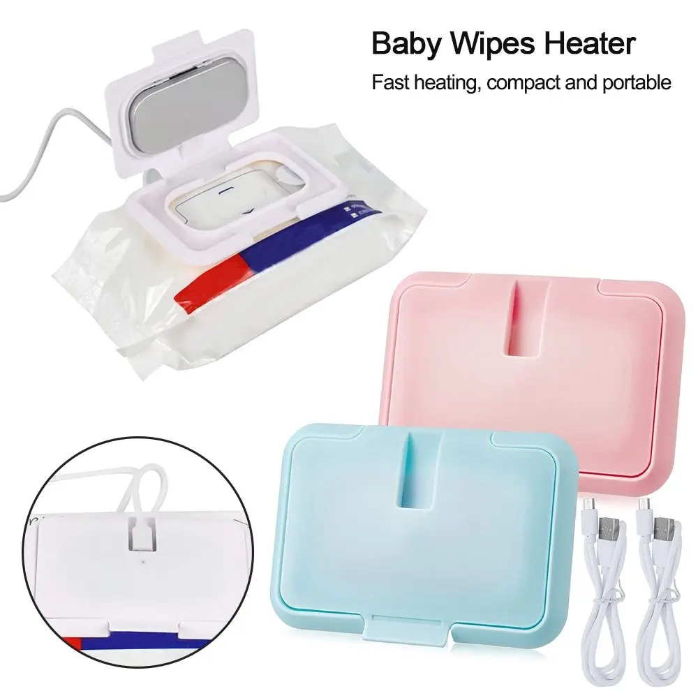 Warm Home Car Wet Towel Heater Tissue Paper Warmer USB Wipe Heater Baby Wipes Heater Napkin Heating Cover Baby Wipe Warmer