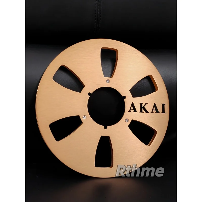 قرص شريط صوتي بكرة مفتوحة ، فارغ ، محور ناب ، بكرة لمسجلات البكرة ، ملحقات ألمنيوم جديدة