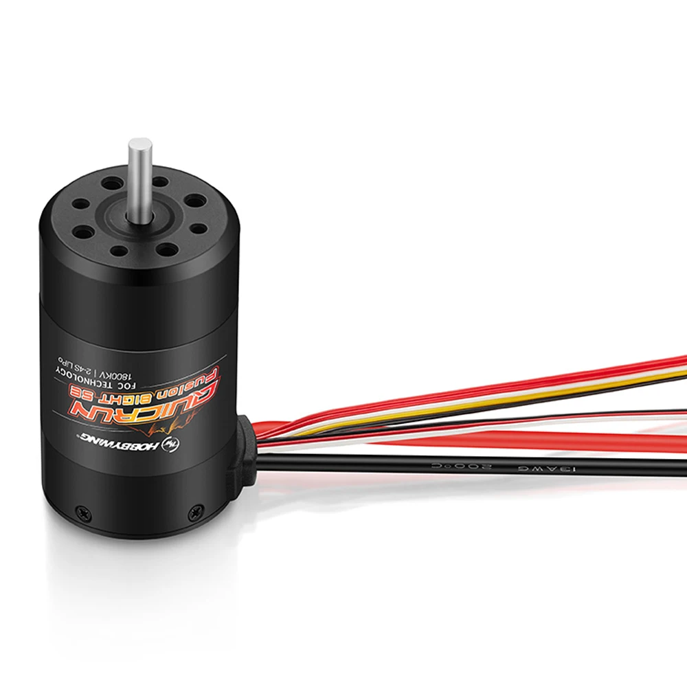 Hobbywing QuicRun Fusion 8IGHT SE 2-4S KV1800 Waterproof Sensored Motor&ESC 6V/7.4V 4A BEC For 1/8 1:8 RC Crawler