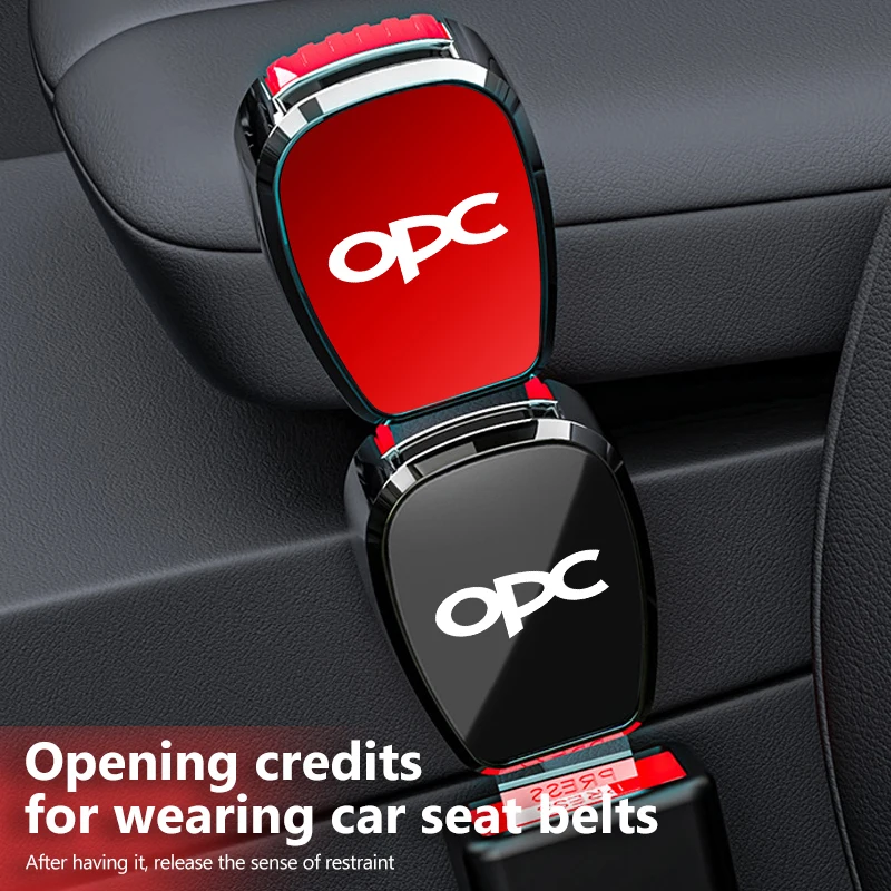Car Seat Belt Clip Extender Safety Belts Lock Buckle Converter Auto Accessories For Opel Astra H K J G Corsa E D OPC Insignia B
