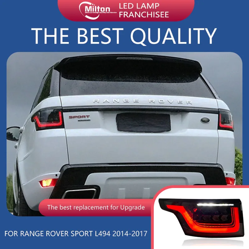 

Автомобильные фары для Land Rover Range Rover Sport L494 2014-2017, светодиодные задние фонари, обновленный стиль 2022, светодиодные аксессуары для указателей поворота