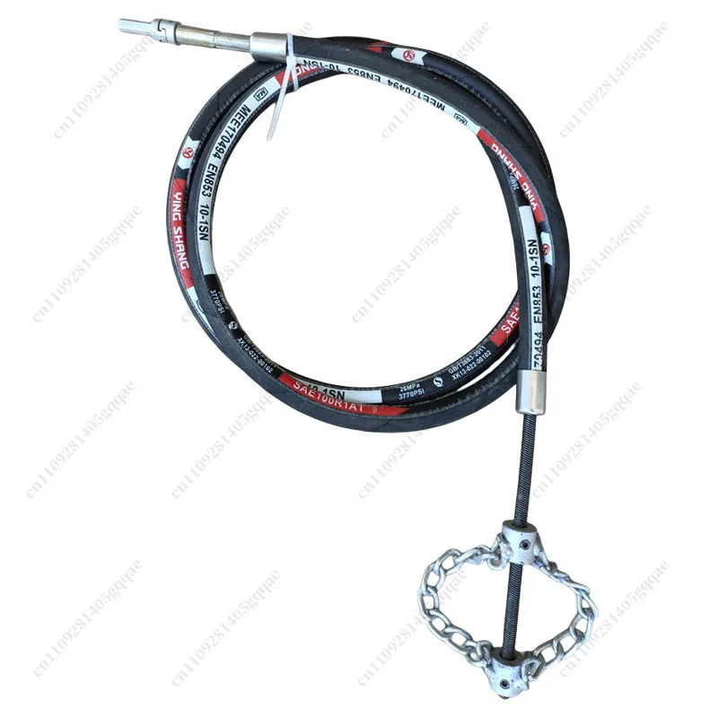 Upgraded Electric Drill Dredging Sewer Tool Can Bend High-pressure Pipeline Oil Stains and Hard Objects Plugging Artifact