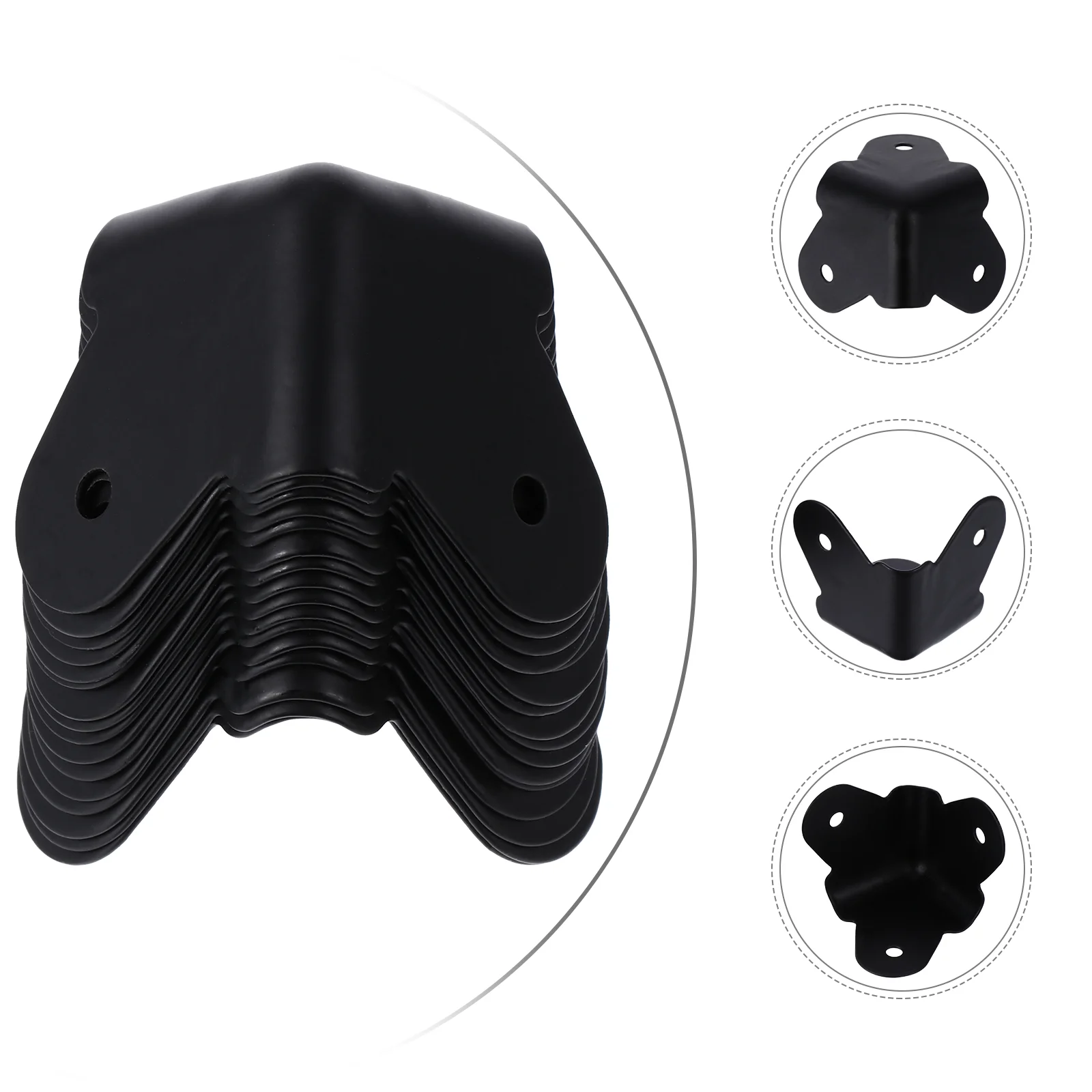 16 Pcs Sound Package Angle Speaker Corner Protector Proofing Guard Case Bumper Metal Amplifier Iron Child Megaphone