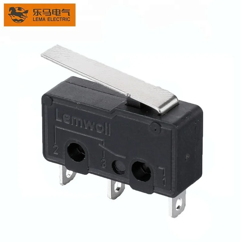10Pcs/Lot Wholesale KW12-1 Compact Design Long Operating Life Approved Small Micro Switch