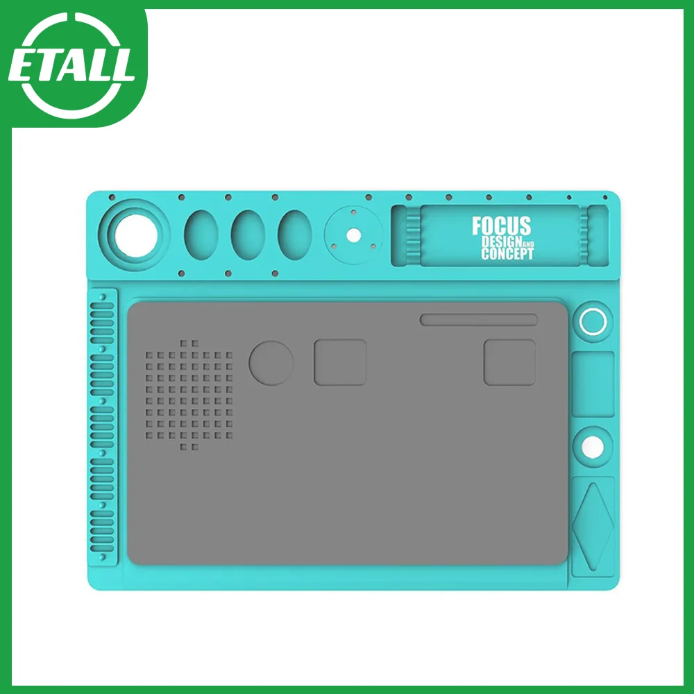 RF4-D2 410X300MM Aluminum Alloy Base Mobile Phone PCB Welding Repair Pad Application Binocular/Trinocular Stereo Zoom Microscope