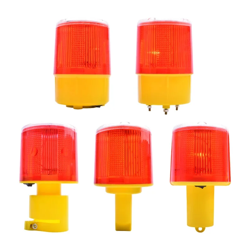 Free Shipping Solar Warning Light Traffic Warning Obstruction Light LED Emergency Indicator Lights Red Lamp Fishing Boats Light