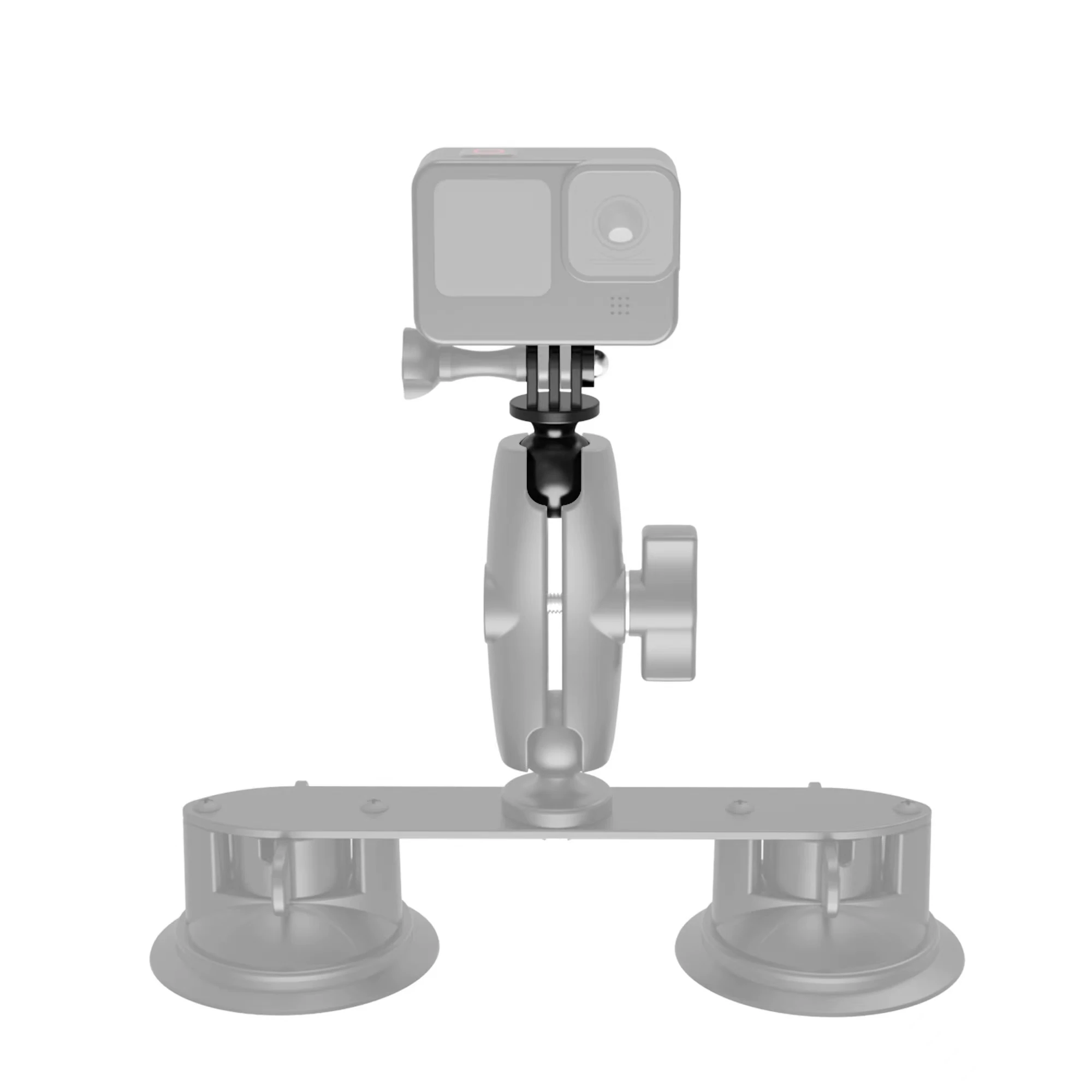 Per Insta DJI Gopro Sports Camera accessori universali 25mm testa a sfera universale integrata da 1 pollice