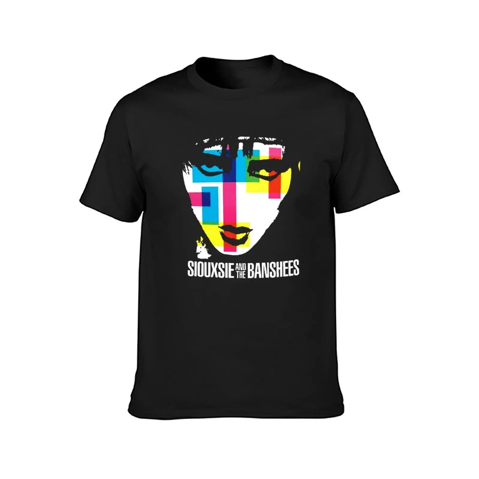 Color face siouxsie members and the banshees art T-Shirt quick-drying t-shirt graphic t shirt plain t shirts men