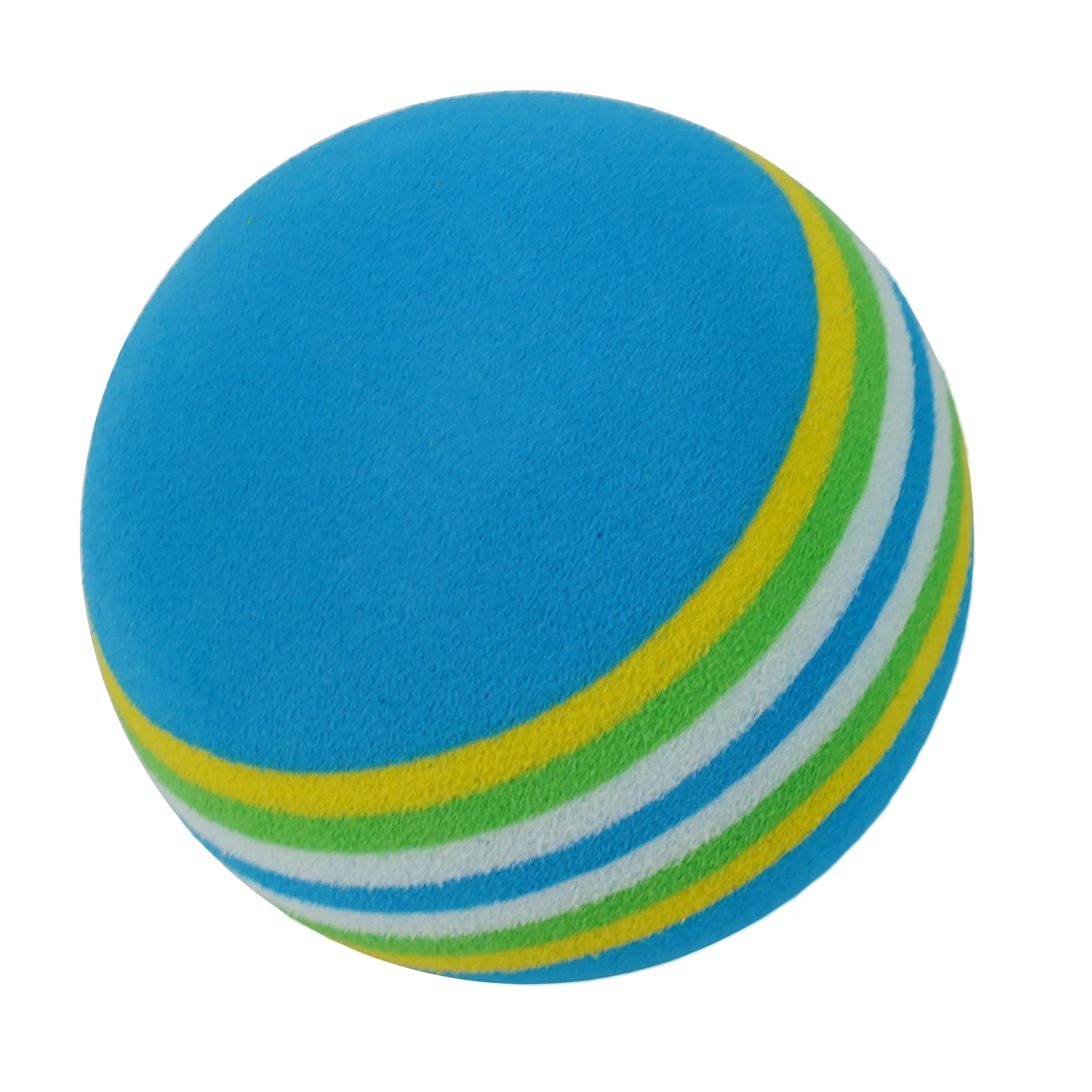 10pc Golf Swing Training Foam Balls Indoor Practice Rainbow Sponge Balls  Sponge Foam Golfer/ Tennis Sponge Golf Ball