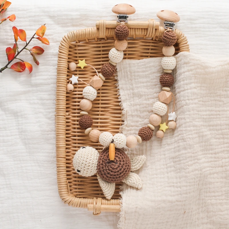 新生児用の木製クリップ付きガラガラのおもちゃ,動物のペンダント,ベビーカーのおもちゃ,0〜12か月