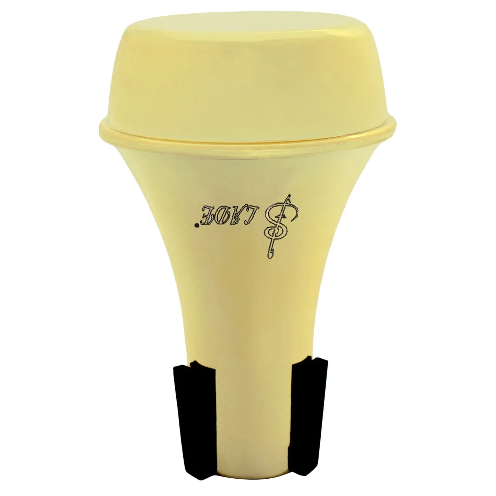 

Horn Mute Trompette Practice ABS Trumpet Small Musical Instrument Accessory Golden