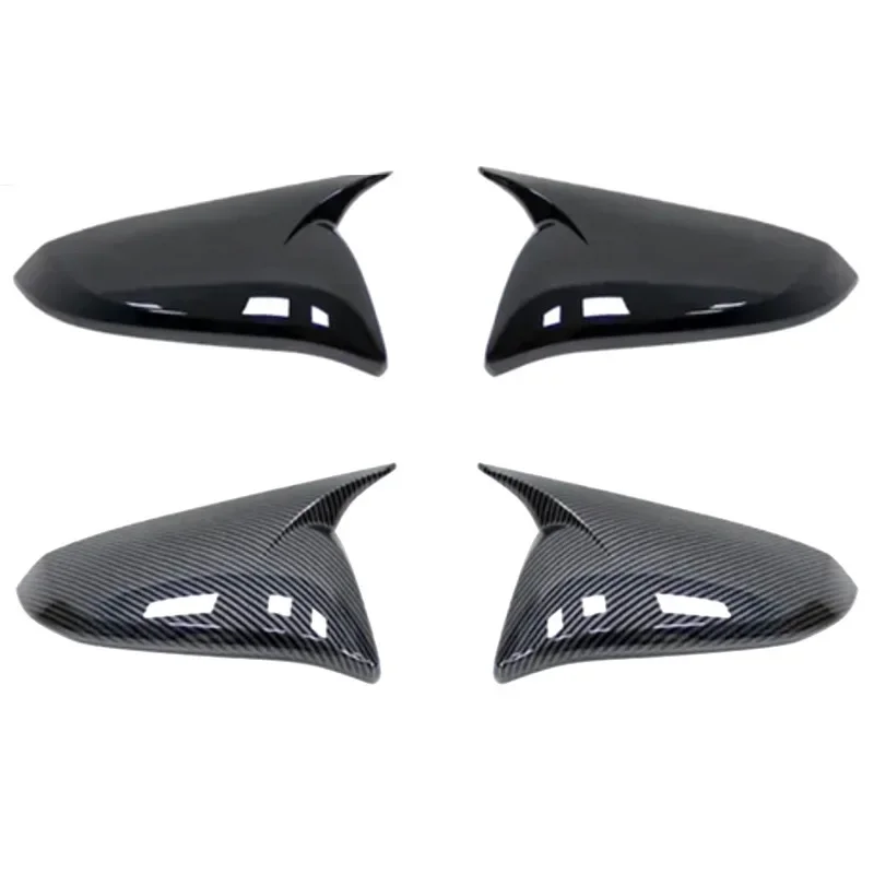 

Car Rearview Side Mirror Cover Fit For Toyota Highlander 2014-2020 Wing Cap Car Exterior By Sticker Case Trim Carbon Fiber