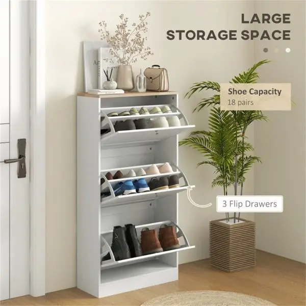 Shoe Storage Cabinet with Organisers for Storing and Organizing Shoes
