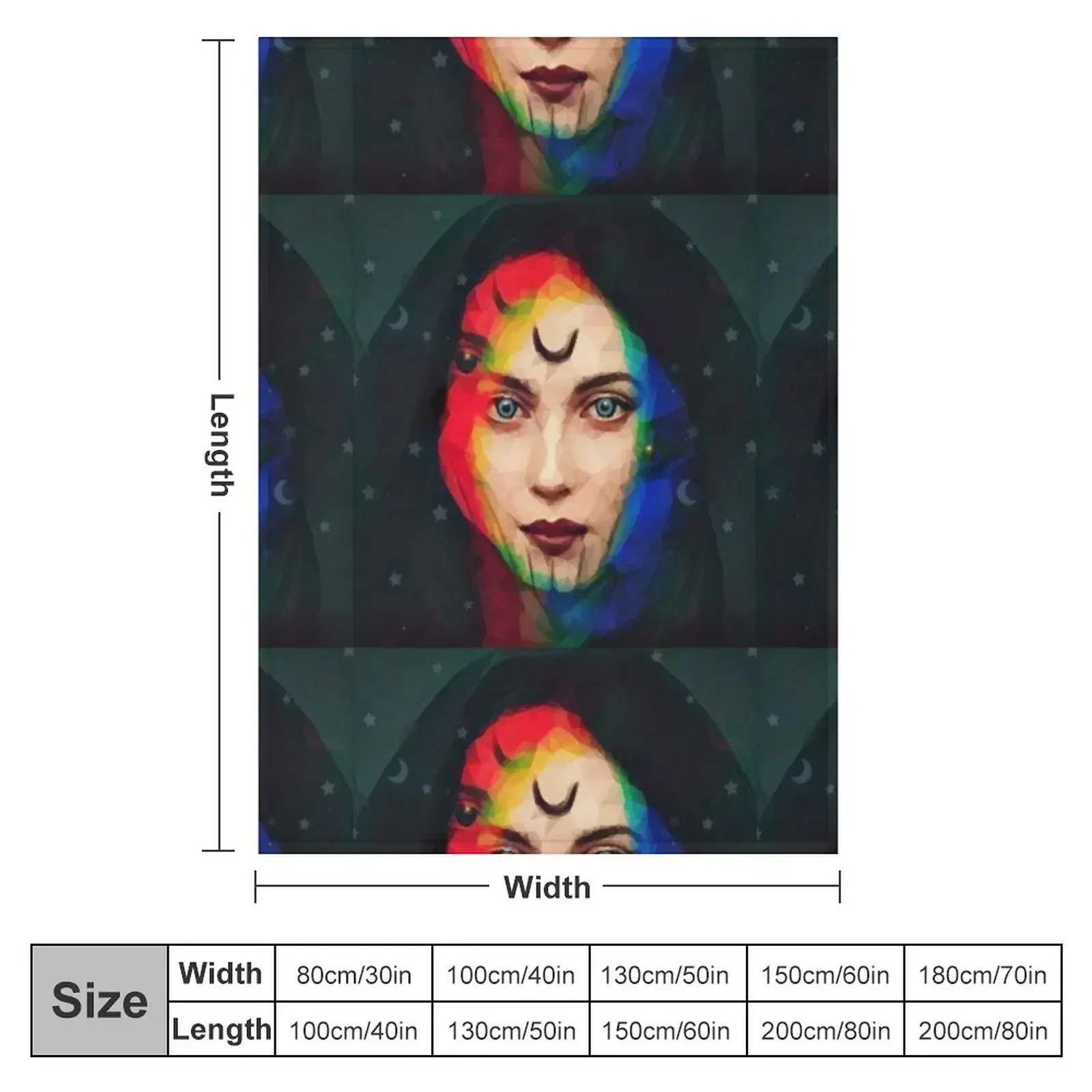 Witching Hour Throw Blanket couch cozy soft plush fuzzy picnic outdoor blanket