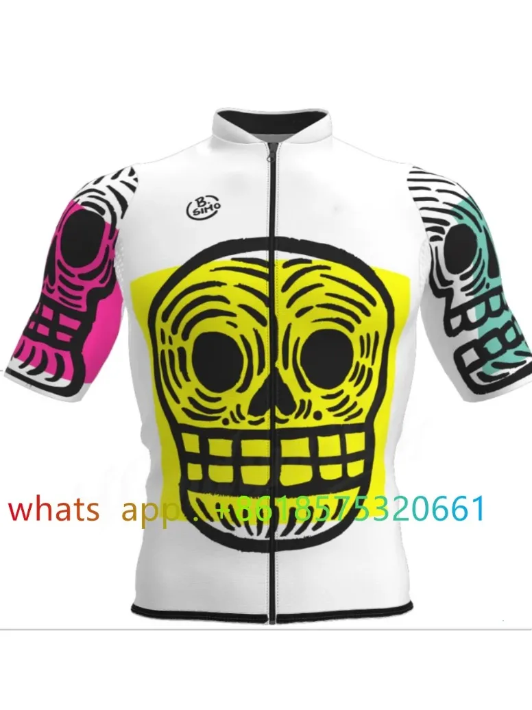 AliExpress 2025 Slopline Unisex Summer Cycling Clothes Bicycle Team Short Sleeve Breathable Shirt Sports Racing Quick Drying Cycling Jersey