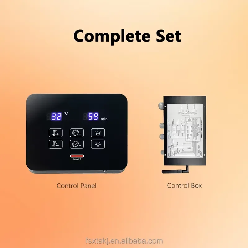 

STEPON Manufacturer Electric Krmilnik Savne System OEM ODM Touch Sauna Controller for All Sauna Room,Sauna Heater