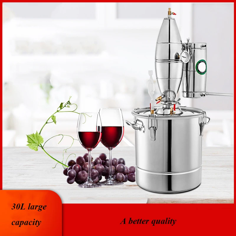 

30L Wine Beer Distiller Food-Grade Stainless Steel Wine-Making Multifunctional Fermentation Filling Equipment