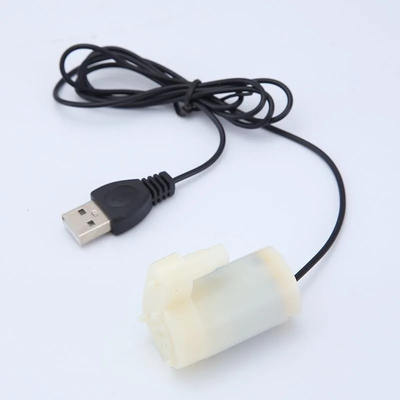 Modified USB DC Mini Water Pump,Micro Submersible Pump 3V 5V 6V,Horizontal & Vertical Small Immersible Pump for Water Extraction