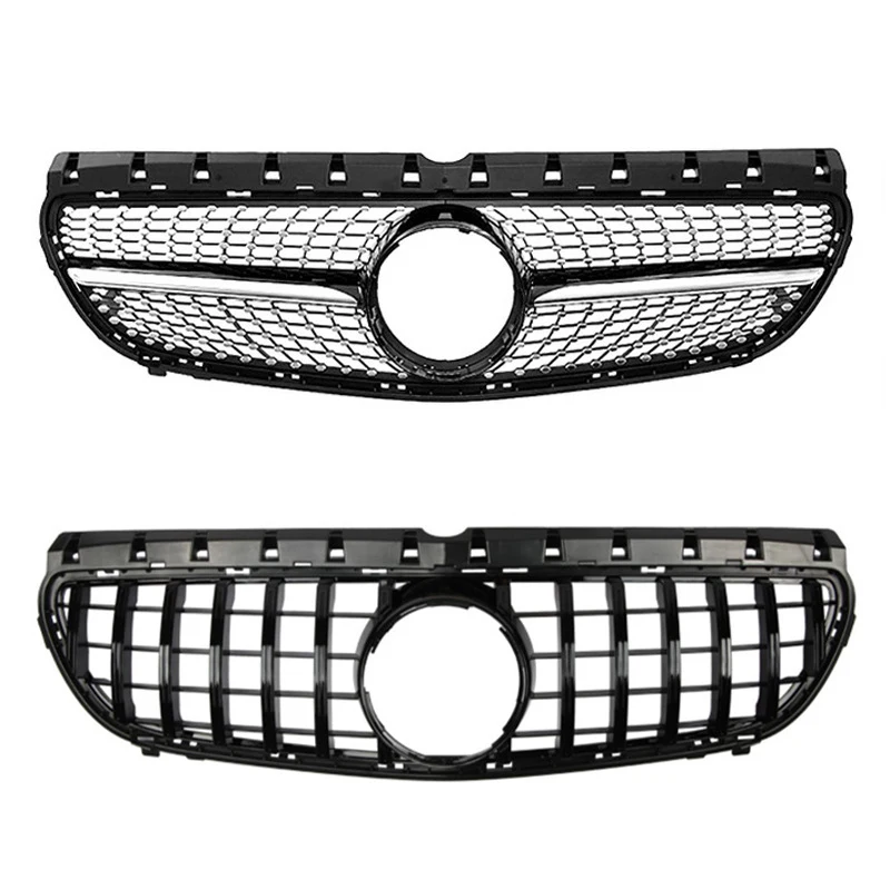 Suitable For Mercedes-Benz 15-19 B-Class W246 Starry Sky B180 Vertical Stripe GT B200 Modified Grille