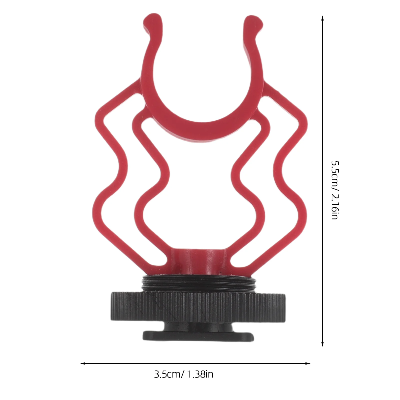 حامل ميكروفون 17-20 مم مشبك قابل للتعديل لـ - كاميرا Dslr مقابلة تسجيل فيديو خارجي دعم مستقر