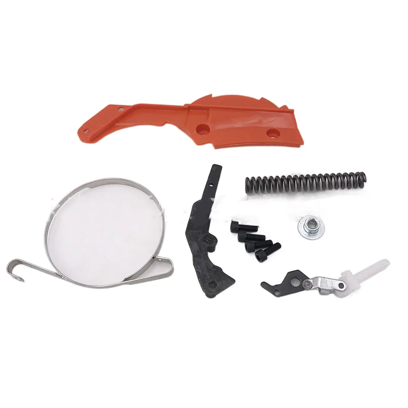 

Комплект пружинных втулок и крышек тормоза цепи для бензопил Husqvarna 362, 365, 371, 372, 372XP, артикулы 503764801, 503 70 99-01