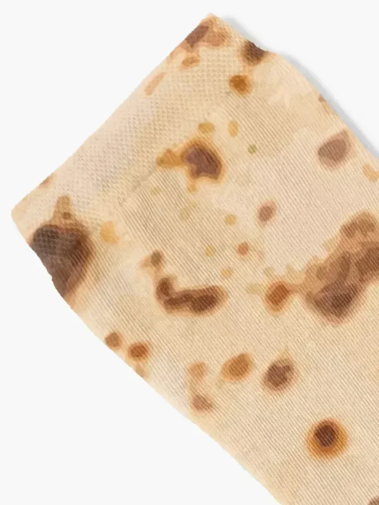 Uff Da, It's Lefse Time Socks winter thermal set anti slip football cycling Men Socks Women's