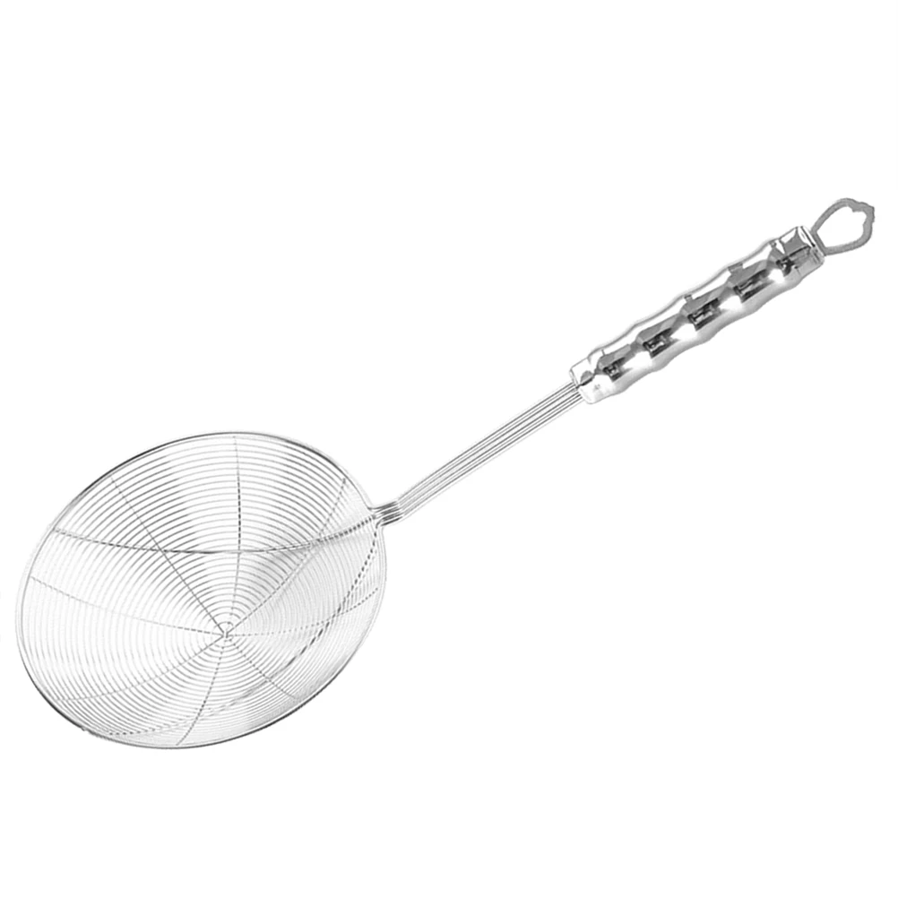 

Soy Milk Filter Kitchen Sieves and Strainers Use Sifter Drain Stainless Wire Mesh Colander Spoon Ladle