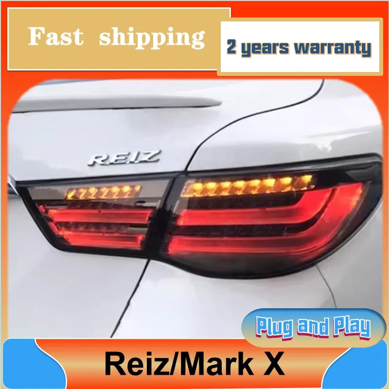 

Car Styling for Toyota Mark X Tail Light 2010 2011 2012 Reiz Tailllights Rear DRL Turn Signal Fog Brake Reversing