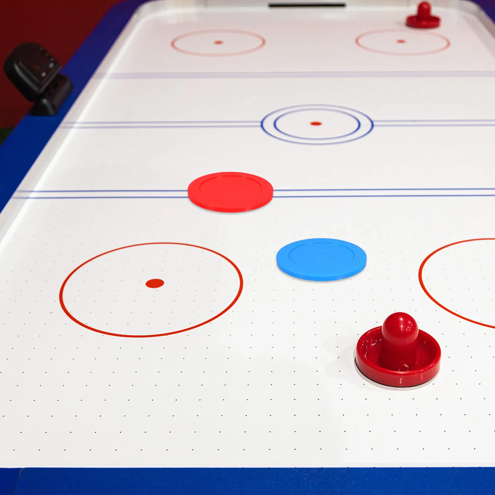 

5Pcs Air Hockey Table Pucks Mini Replacement Pucks for Desktop Ice Hockey Table Game Smooth Accessories