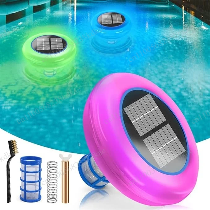 Floating Solar Copper Silver Ion Purifier, Pool Algae Remover & Water Filter