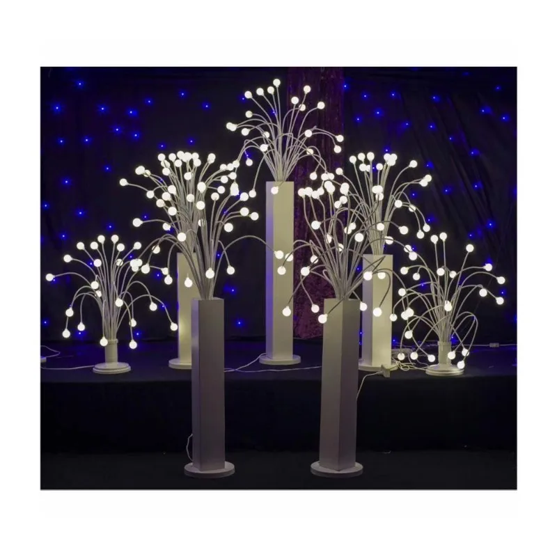 babys breath white wedding walkway light road on sale