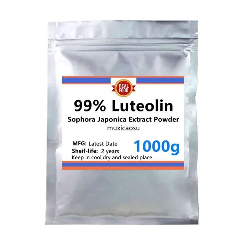 50-1000g 99% Luteolin Sophora Japonica ,Free Shipping