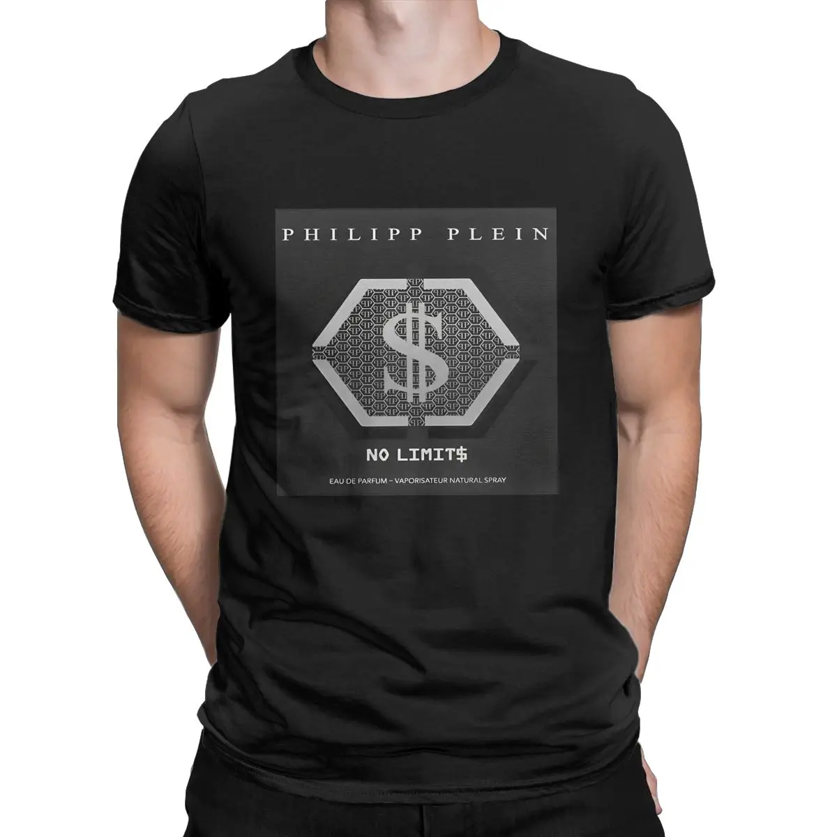 Men Philipps Pleining No Limit Perfume T Shirts 100% Cotton Clothes Fun Short Sleeve Crewneck Tee Shirt Summer T-Shirts