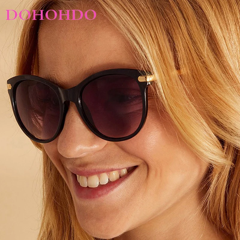 

Luxury Big Frame Cat Eye Metal Legs Women's Sunglasses New Brand Designer Trend Men Sunglass Driving Travel Female Eyewear UV400