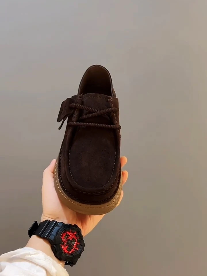 

Высококачественные повседневные кожаные мужские туфли: удобные, модные, универсальные, деловые, на плоской подошве, с круглым носком, на резиновой подошве