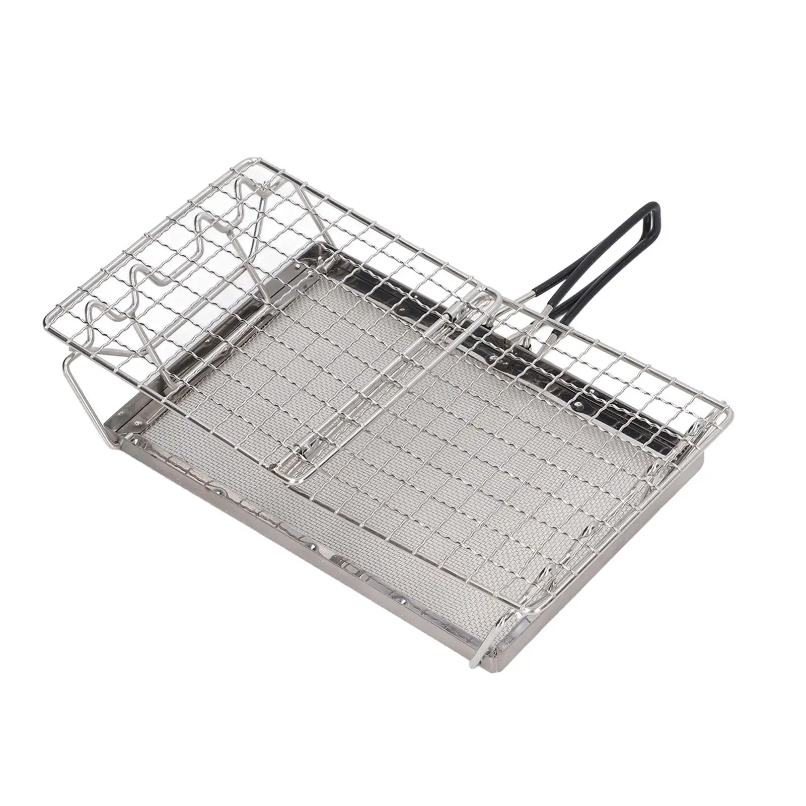 المحمولة الفولاذ المقاوم للصدأ موقد للتخييم محمصة قابلة للطي في الهواء الطلق لأداة نزهة هيكل مستقر محمصة الموقد