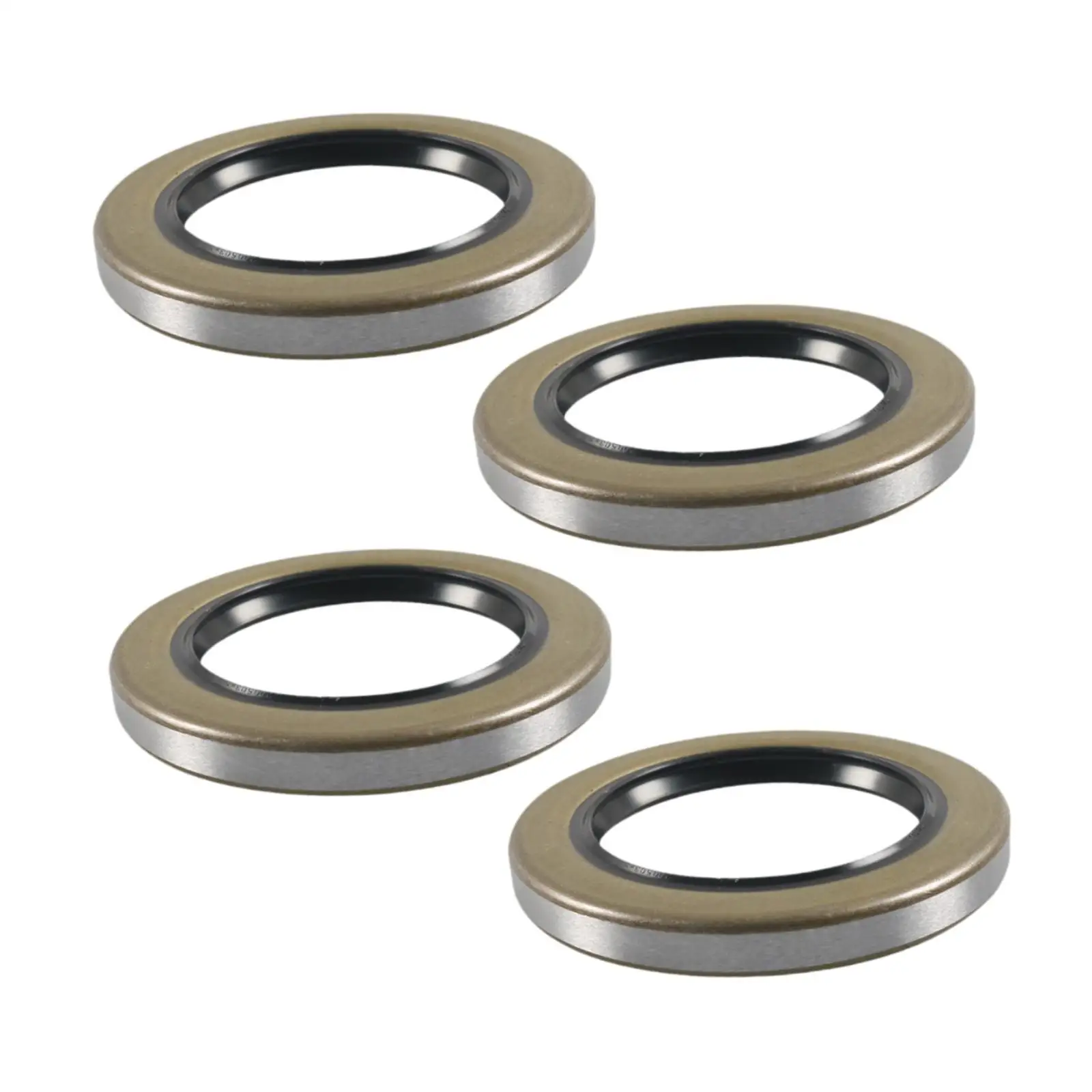 

4Pcs Double Lip Grease Seals Replace 01003600 Professional High Performance Parts Accessories for Boat RV Trailer