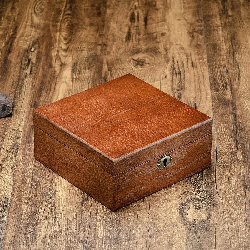 

B53C Luxury Wooden Watch Box Watch Holder Box For Watches Top Jewelry Organizer Box Grids Watch Organizer New