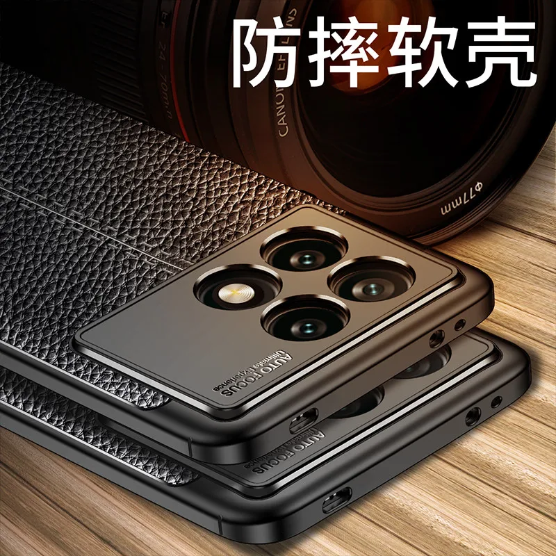 For Xiaomi Poco X6 Pro Case Poco X6 Pro C65 Cover Soft Silicone Bumper Shield Protective Phone Cases On Poco X6 C65 Funda