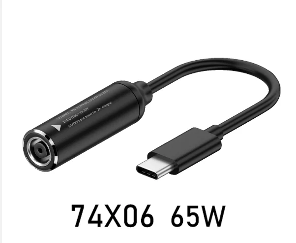 Microsoft to Type1.5M PD DC to USB C Type-C 65W PVC Connector To Type-C PD Converter Adapter for Fast Charging Cable Adapter