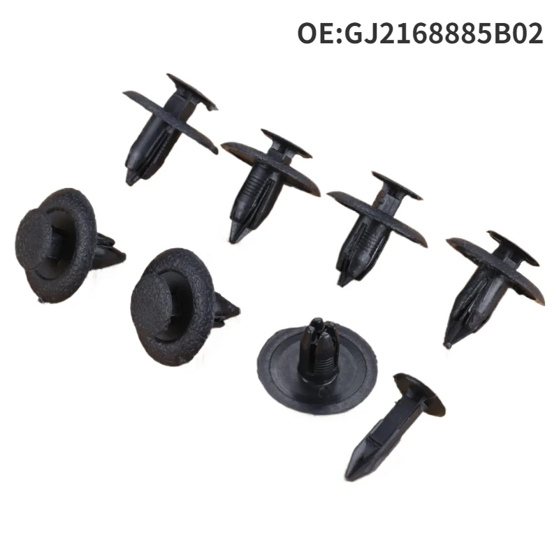 50/100Pcs Auto Fastener Car Trunk Ceiling Fixed Clamp Push Type Interior Clip Fit For Mazda 323 Family HAPPIN M3 M6 B70 B50