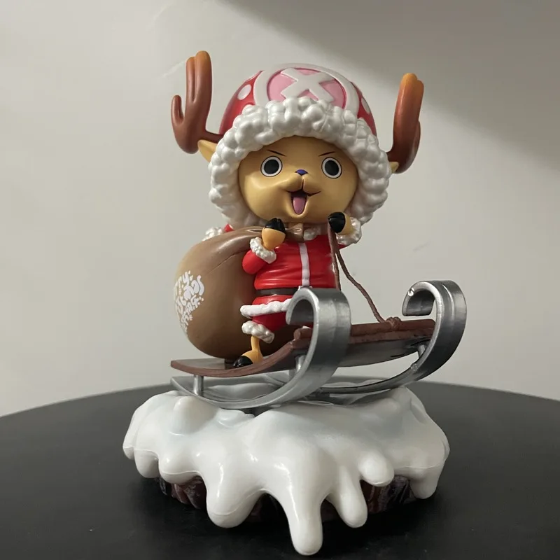 16cm Anime One Piece Chopper Action Figure Cute Sledges Figurine Christmas Gifts Model PVC Collection Ornaments Toys Kid Gifts