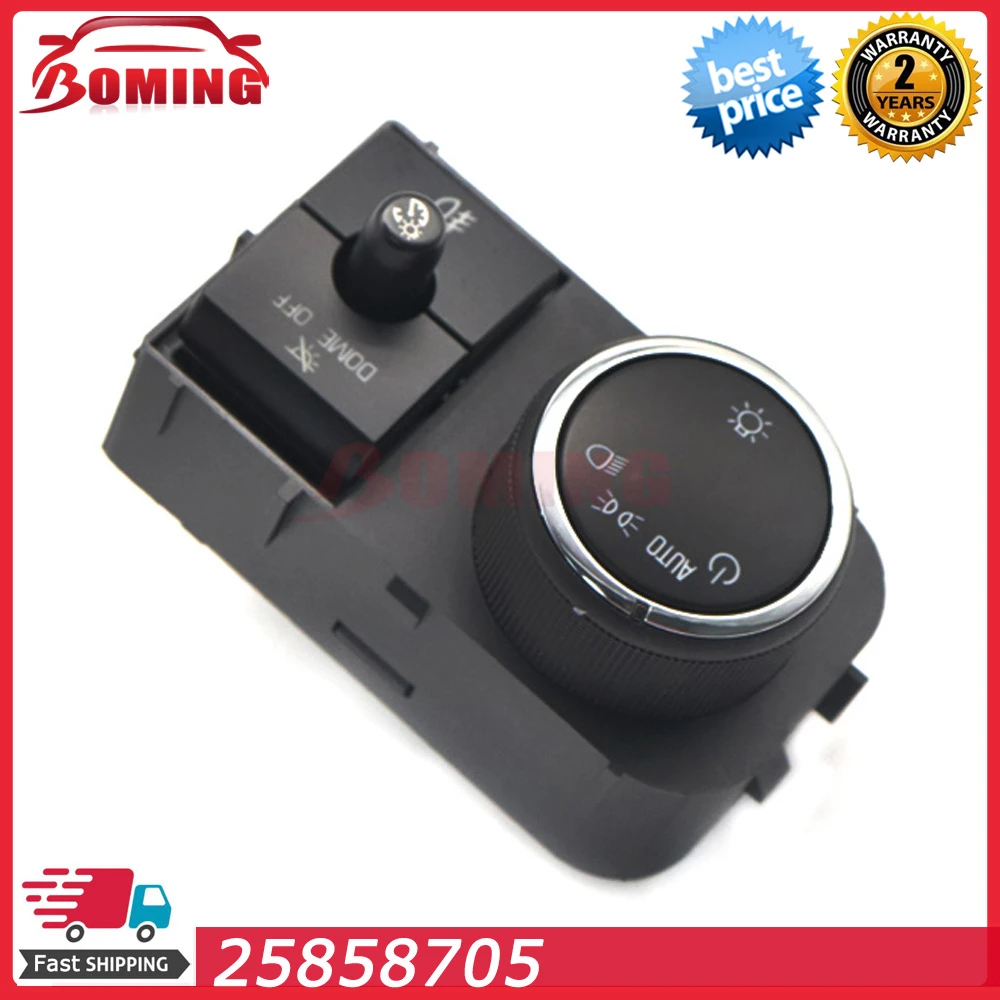 Headlight Fog Lamp Control light Switch 25858705 For 2007-2013 Chevrolet Silverado Suburban GMC Sierra Yukon 15926099 15096895