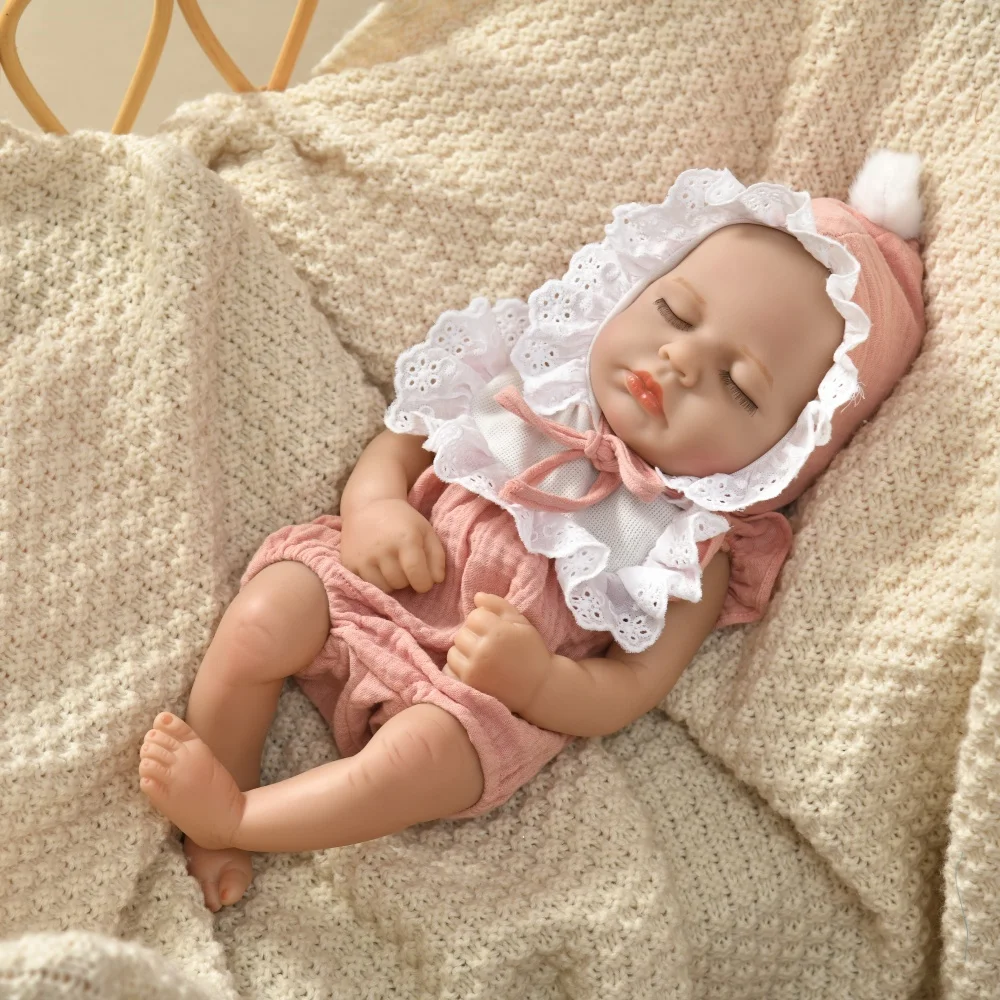 Babypuppenkleid, Kleidung für 40 cm große Babypuppen, DIY-Spielzeug, Puppenzubehör, Body-Kleidung für 15-Zoll-Babypuppenzubehör, Pyjamas – Detail 12