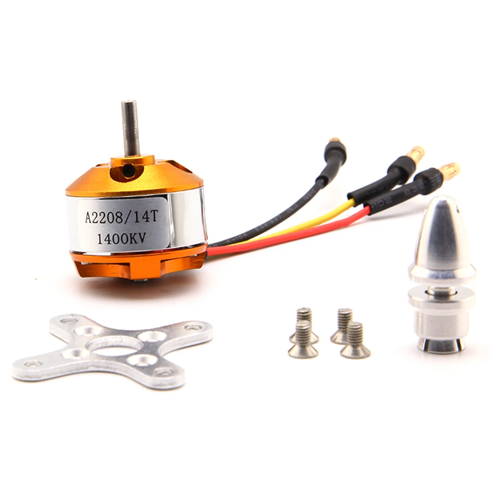 A2212 2212/A2208 2208 motore Brushless 2-3S DC + 30A ESC + 1045 elica (1 paio) per accessori Quadrocopter F330 F450 F550