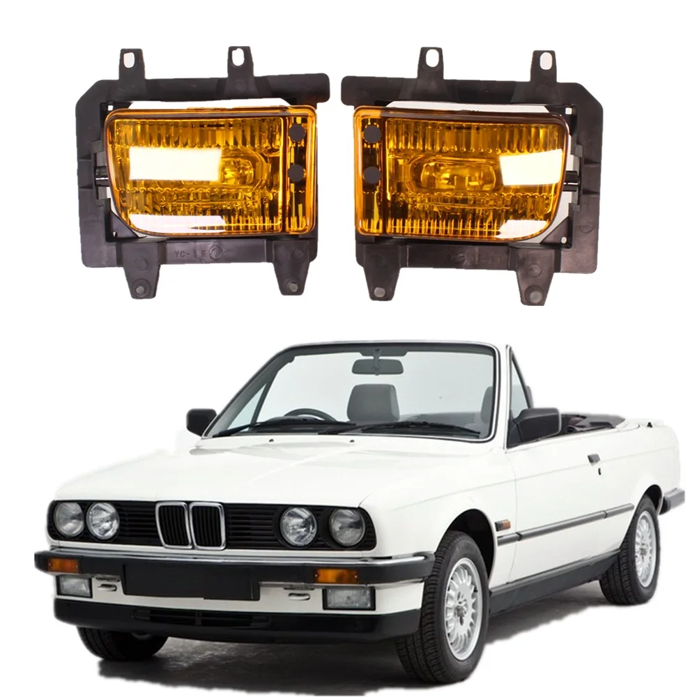 

Car Lights For BMW 3 Series E30 Cabriolet 1986 1987 1988 1989 1990 1991 1992 Car-styling Car Front Bumper Fog Light Lamp NO Bulb