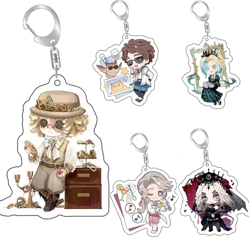 Lovely Identity V Frederick Kreiburg Norton Campbell Luca Balsa Ithaqua Eli Clark Orpheus Starfish Puppet Keychains Bag Pendant