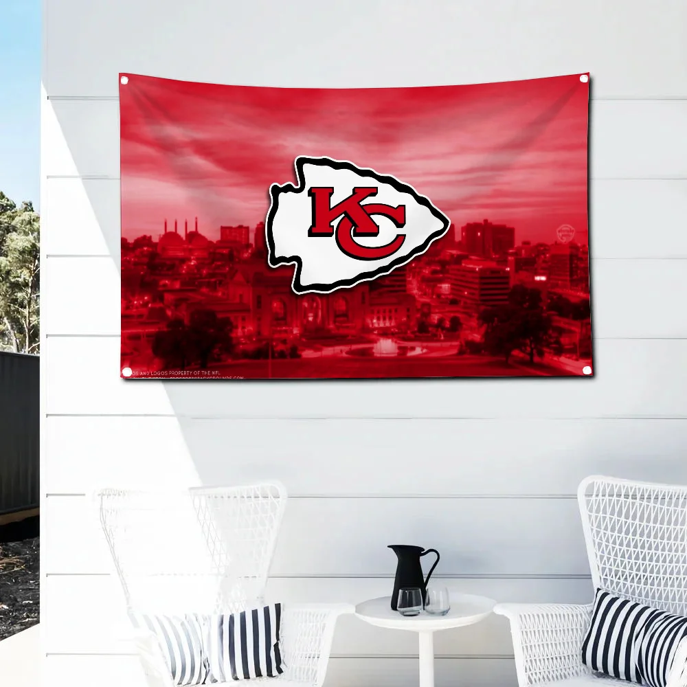 Advertising Flag Kansas City Chiefs Pirate Party Home Decoration World Flags and Banners Lgbt Flag to Hang Beer for You Fallout